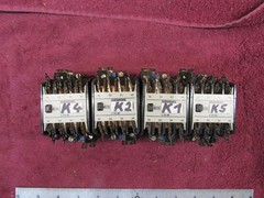 (4) Siemens 3TH80 40-0E Control Relay Contactor
