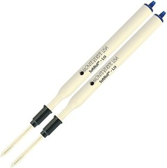 2 Pack- Monteverde L13 Soft Roll Ballpoint Refill BlueBlack Medium Tip 0.7mm