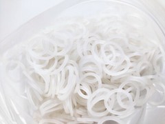3.5OZ Dental Ortho Super Elastic Rubber BandS Ligature Ties Transparent 5 Sizes