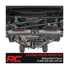 Rough Country N3 Dual Steering Stabilizer for 07-18 Jeep Wrangler JK – 8734930