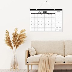 Desk Calendar 2026-12 Months from January 2026 to 17″ x 12″, Black