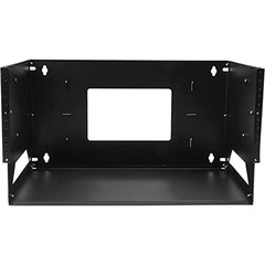 Startech.Com 2-Post 4U Open Frame Wall Mount Network Rack Built-In Shelf Wall