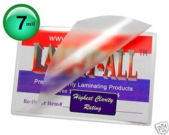 200/pack LAM-IT-ALL 7 Mil Letter size Hot Laminating Pouches 9 x 11-1/2, 9×11.5