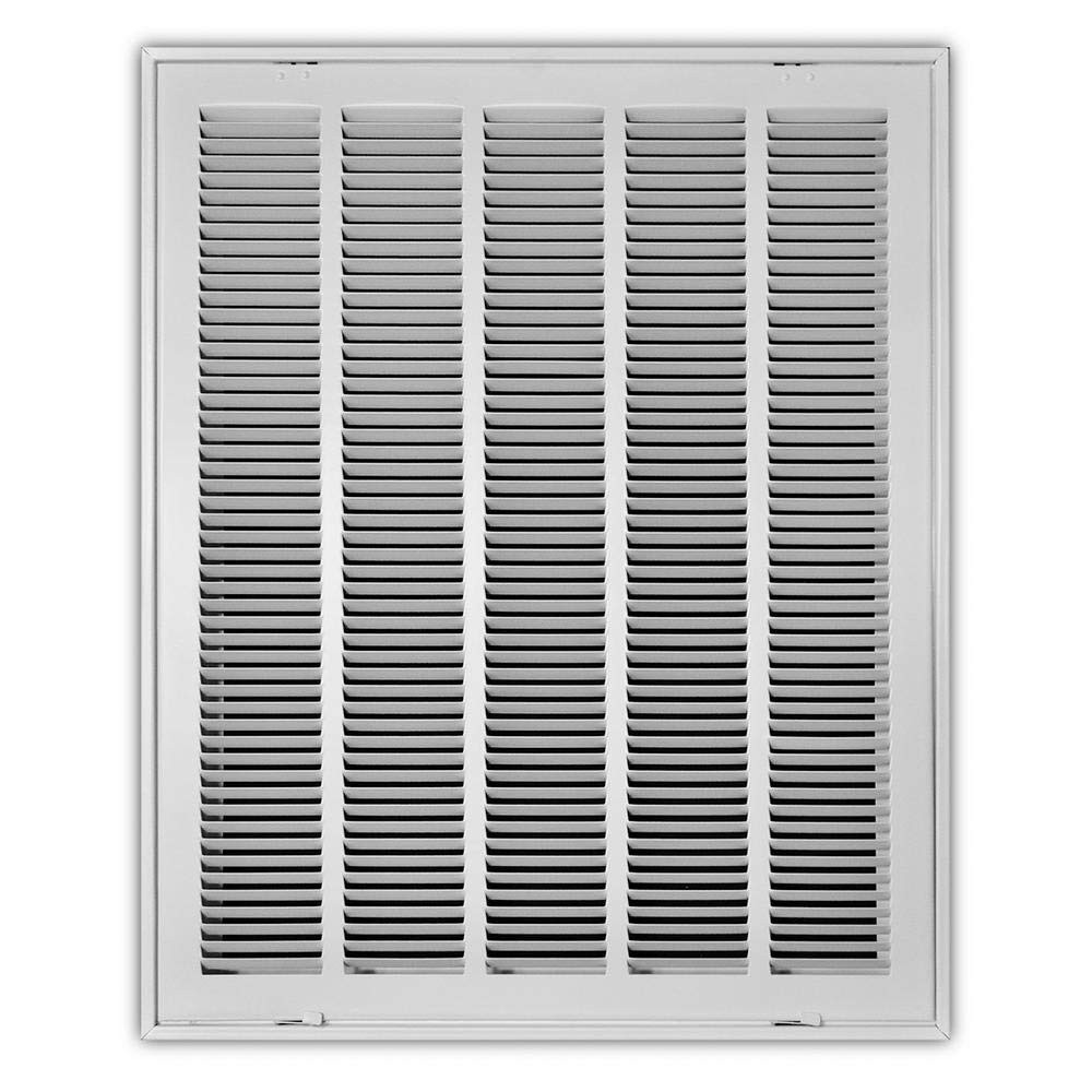 Everbilt 20 in. x 25 in. Steel Return Air Filter Grille in White E190RF20X25