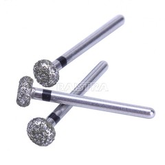 10pcs AZDENT Dental FG High Speed Diamond Burs Circular Wheel WR-13S