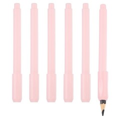 Pencil Extenders, 6 Pack Adjustable Pencil Extenders, Pink