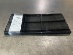 Urethane / Polyurethane Sheet Block Bar Stock 75A – 9/16″ x 5″ x 11.25″ – Black