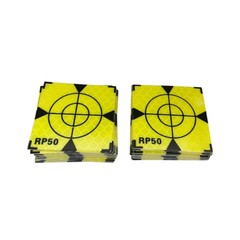 100PCS Reflective Sheet With Triangles 50X50MM Reflective Target Total Station