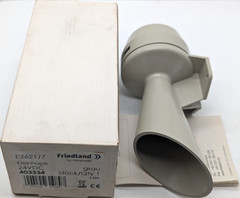 Friedland E2621/7 grey 24V DC small horn 403334 new original packaging