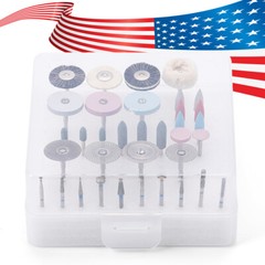 35PCS AZDENT Dental Lab Polishing Kit Ceramic Porcelain Grinding Dentist Tool HP