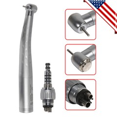 GB4 Dental High Speed Handpiece Turbine +4 Hole Swivel Quick Coupler