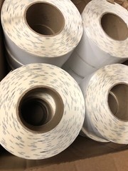 Hobart 7.9 Bakery Labels, 1 Case 16 Rolls, VS 8868061, 435/Roll, 3 in Core