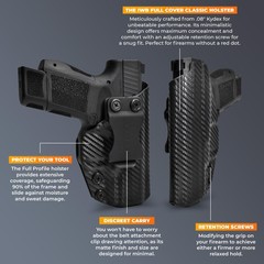 IWB Full Cover Classic – Inside The Waistband Holster – fits S&W Bodyguard 2.0