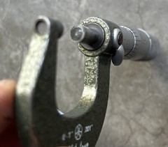 Mitutoyo 0-1″ Friction Thimble Micrometer (103-259) Made In Brazil.