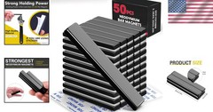 50 Pack Neodymium Magnets, 2.36×0.39×0.2In, Rare Earth Metal