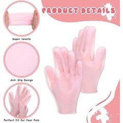 Moisturizing Gloves for Dry Hands Overnight Treatment Pair of 2 Softening Gloves