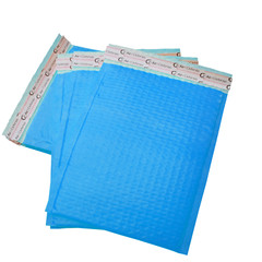 AirnDefense 500 #0 6.5X10″ Blue Poly Bubble Mailers Shipping Padded Envelope