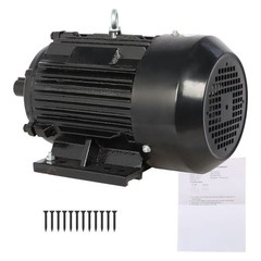 1800 RPM Electric Motor 184T Frame TEFC 230/460 Volt Severe Duty 5HP 3 Phase New