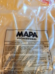 NEW MAPA ADVANTECH ROLLPRUF GLOVES, SIZE 8.5 (PACK OF 50 PAIRS)