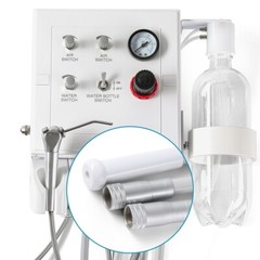 Portable Dental Delivery Unit Air Compressor Syringe Suction /Turbine Unit 4Hole