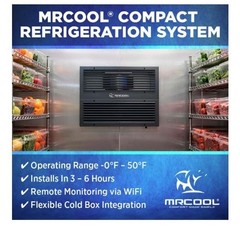 MRCOOL 12K BTU Walk-In Cooler Refrigeration System with WiFi & R32 All-in-One