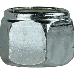 9/16″-18 Nylon Insert Hex Lock Nuts Grade 2 Zinc Plated Steel Qty 10