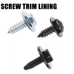 50Pcs Replacement Screw Clips Rivet Fastener for Toyota Fender Bumper Splash