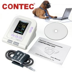 NEW CONTEC08A-VET Animal Blood Pressure Monitor Kit w/ 3 Cuffs – Veterinary NIBP