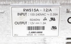 Nemic Lambda RWS15A-12/A Switching Power Supply 12VDC 1.3A -Tested-