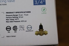 Zurn Wilkins (34-NR3XLDU) 3/4″ Pressure Reducing Valve (Double Union FNPT)