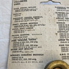 VINTAGE CAROL CABLE CO CP9180 AUTOMOTIVE THERMOSTAT 1950-1960 HIGH TEMPERATURE