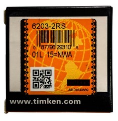 10PCS TIMKEN 6203-2RS 17X40X12MM Double Rubber Sealed Bearings Same Day Shipping