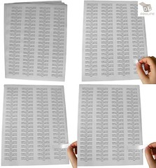 80000 Address Labels Laser Ink Jet 80UP 80 labels Per Sheet 1.75×0.5 1000 Sheets