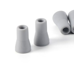 10 Pcs Dental Saliva Ejector Weak Suction Rubber Snap Tip Adapter