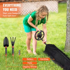 Metal Detector for Kids Professional Gold Detector 6 in IP68 Waterproof