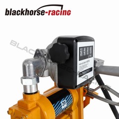 20GPM Fuel Transfer Pump Gasoline for Gas Diesel Kerosene w/ Flow Meter 12V DC