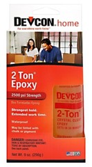 NEW Devcon 33345 8.5 oz. 2 Ton Weld Epoxy, Clear 30 MIN SET LIQUID 7210552