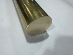 2″ Solid Brass Round Rod x 5-7/8″ Long, C360 Brass, 2″ Diameter Brass Rod