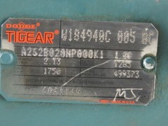 Dodge Tigear 20:1 Ratio 2.13Hp 87.5RPM Left Hand Output Gear Reducer
