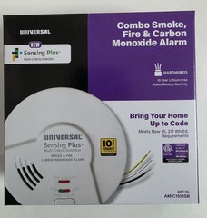 USI Sensing Plus AMIC1510SB Multi Criteria Hardwired Combo Smoke, Fire & Carbon