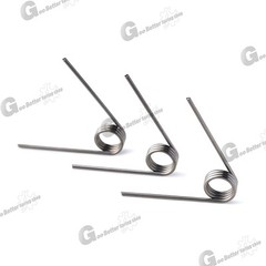 Torsion Spring 3-9 Coil (10 pcs), 2mm Wire dia, 10 ~ 20mm OD, Left spring Steel