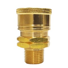 Proven Part 3/8″ Male Quick Connect Plug, 3/8″ Quick Connect to 3/8″ MNPT