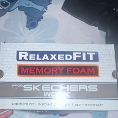 SKECHERS Work Relaxed Fit Memory Foam Slip Resistant EH Boot 7.5M 76550/BLK
