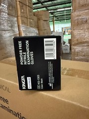 8 Mil Black Nitrile Exam Grade Heavy Duty Powder-Free 8mil 1,000 PC (M L XL)
