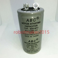 New 400mfd 400UF 125VAC ABC CD60 Motor Start Capacitor HVAC 125V