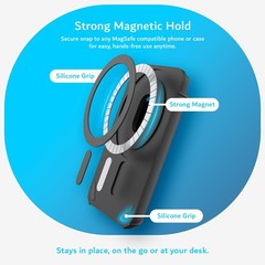 TUDIA Magnetic Holder for PLAUD Note and Plaud Note Pro AI Voice Recorder Case –