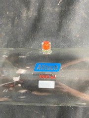 ALLTECH Glass 1000mL Syringe Port Sidearm PTFE Stopcock Gas Sampling Bulb Tube