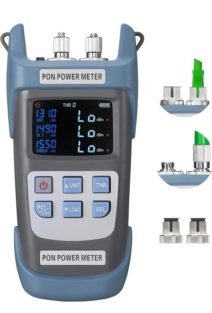 1310NM 1490NM 1550NM PON Power Meter Fiber Optic Power Meter for FTTx Projects