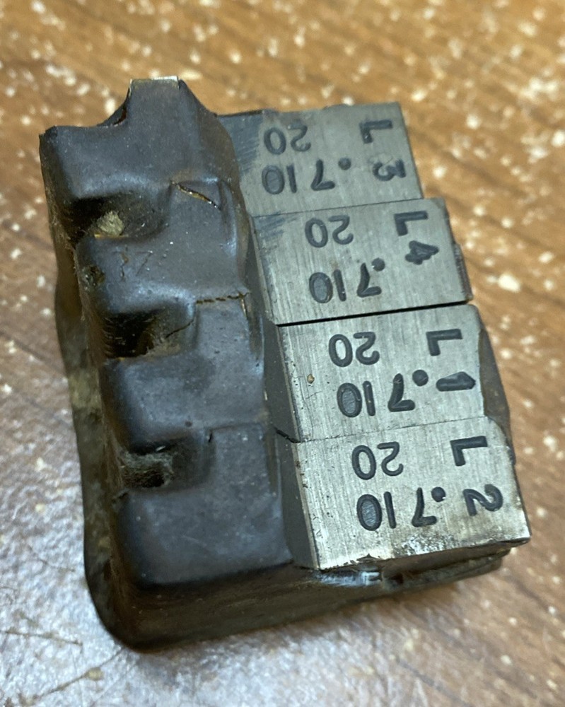 1 Set Die Head Thread Chasers 1” DS .710 – 20