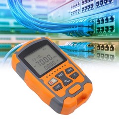 Optical Power Meter Optical Fiber Cable Tester Multimeter Tool with LED Light
